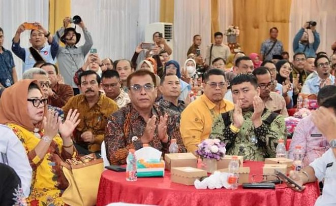 Bupati Madina Hadiri Roadshow Bus KPK 2023 di Medan