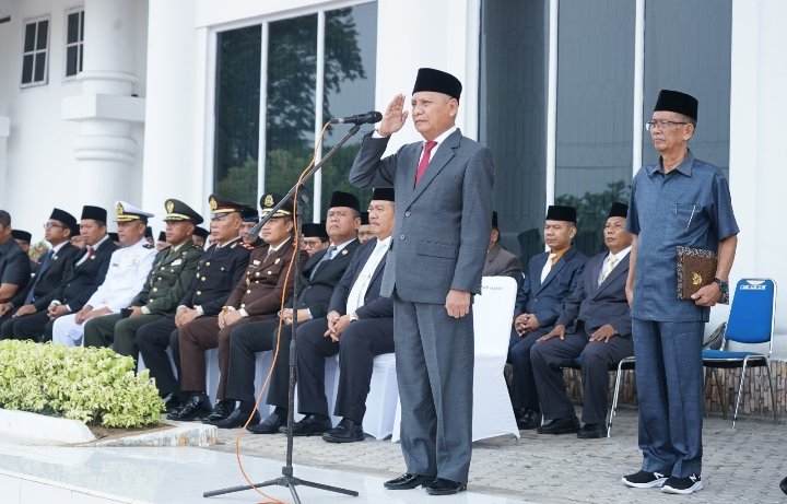 Bupati Asahan Pimpin Upacara Peringatan Sumpah Pemuda Ke 95