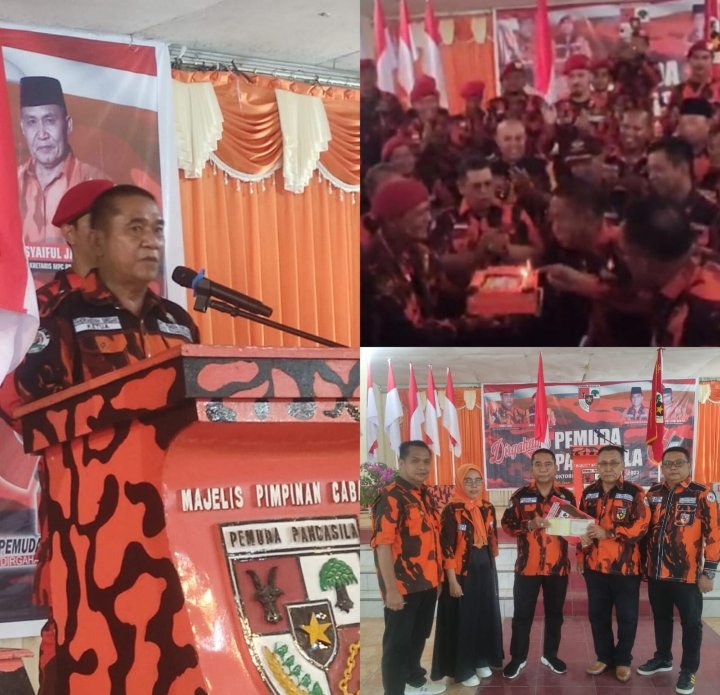 Ribuan Kader Pemuda Pancasila Sidimpuan Meriahkan HUT ke 64 di SMK 1, Ini Pesan Fahdriansyah Siregar