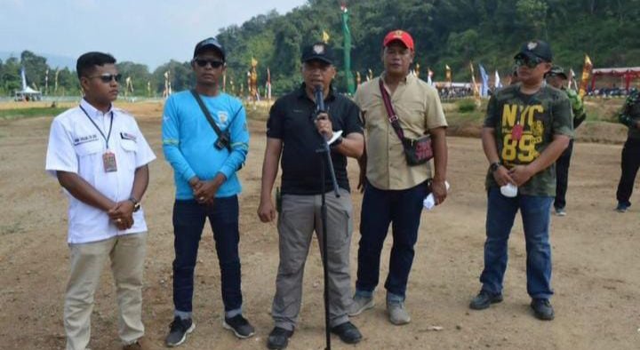 Kodim 0212/Tapsel Gelar Kejuaraan Motocross Super Grastrack dan Becak Cross Piala Pangdam I/BB, Letkol Inf Amrizal Nasution Apresiasi Panitia