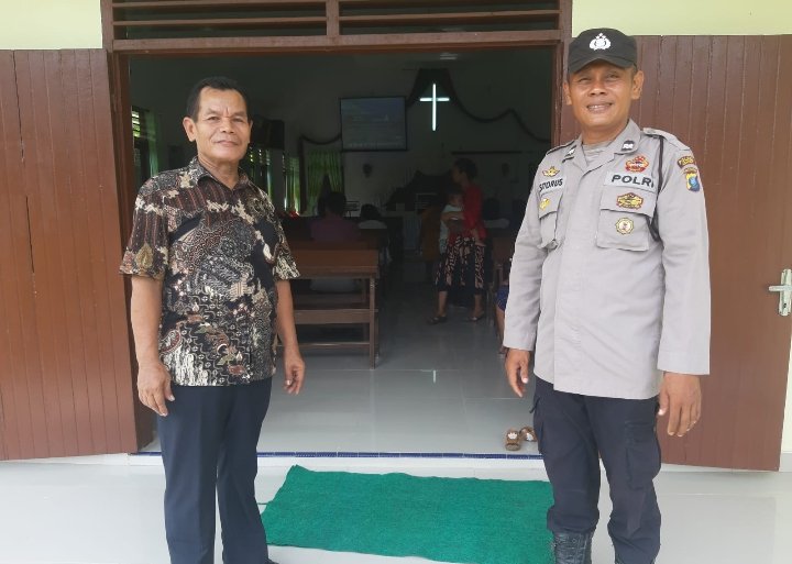 Gereja HKBP Kebun PTPN III Desa Ambalutu Didatangi Polisi, Ini Alasanya