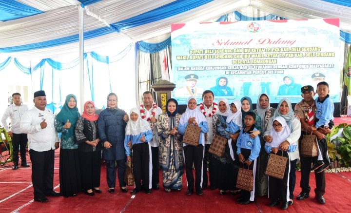 Perhatian Pemkab Deli Serdang pada Kecamatan Percut Sei Tuan Luar Biasa