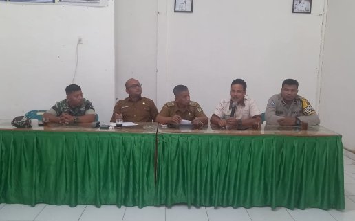 Bhabinkamtibmas Polsek Sei Kepayang Menghadiri RAKORPEM