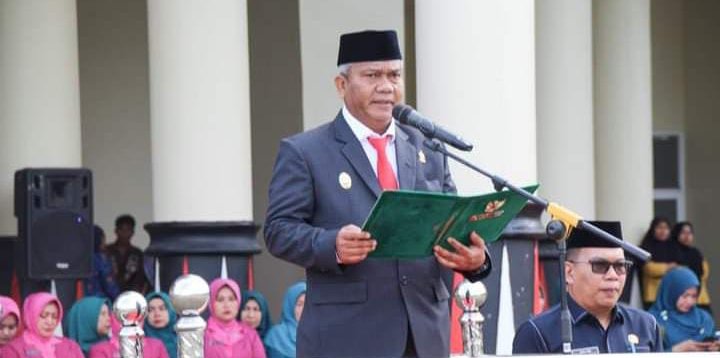 Plt Bupati Palas Irup Upacara Peringatan Hari Sumpah Pemuda ke 95 Tahun 2023