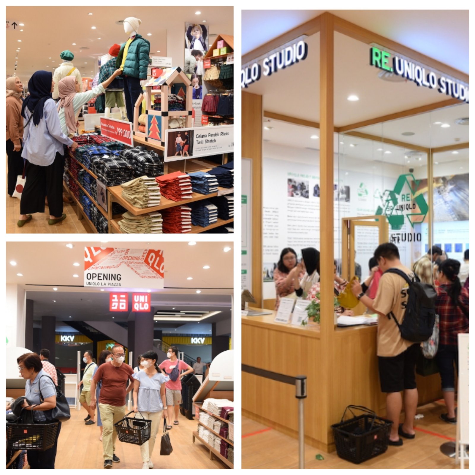 Toko Terbaru UNIQLO Resmi Dibuka di La Piazza Kelapa Gading, Jakarta