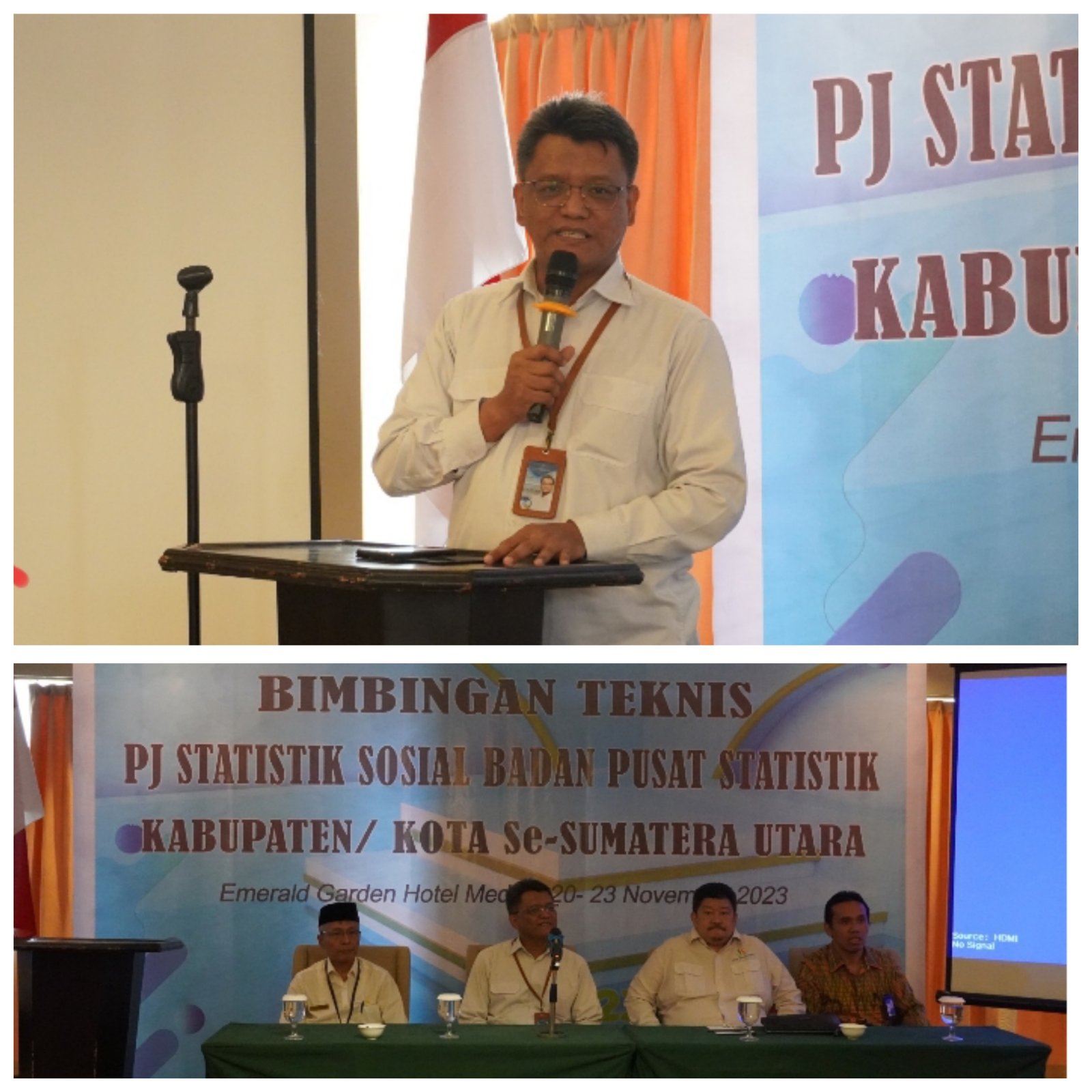 BPS Sumut Gelar Bimtek PJ Statistik SosialÂ  Kabupaten/Kota se Sumut