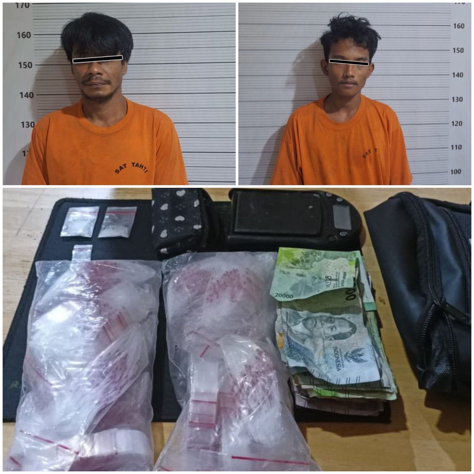 Sat Res Narkoba Polrestabes Medan Tangkap 2 Orang Pengedar Narkoba, 4 Bungkus Klip Berisi Sabu Diamankan