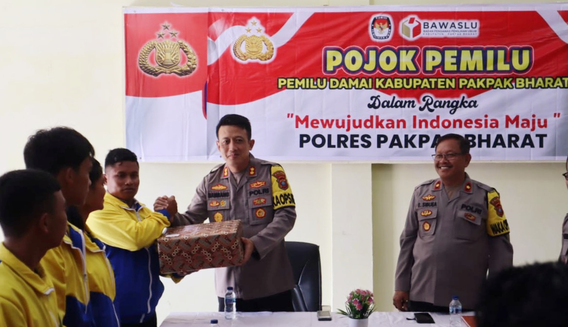 Kapolres melaksanakan Silaturahmi dan Jalin Tali Asih dengan Atlet Tinju dan Bela Diri