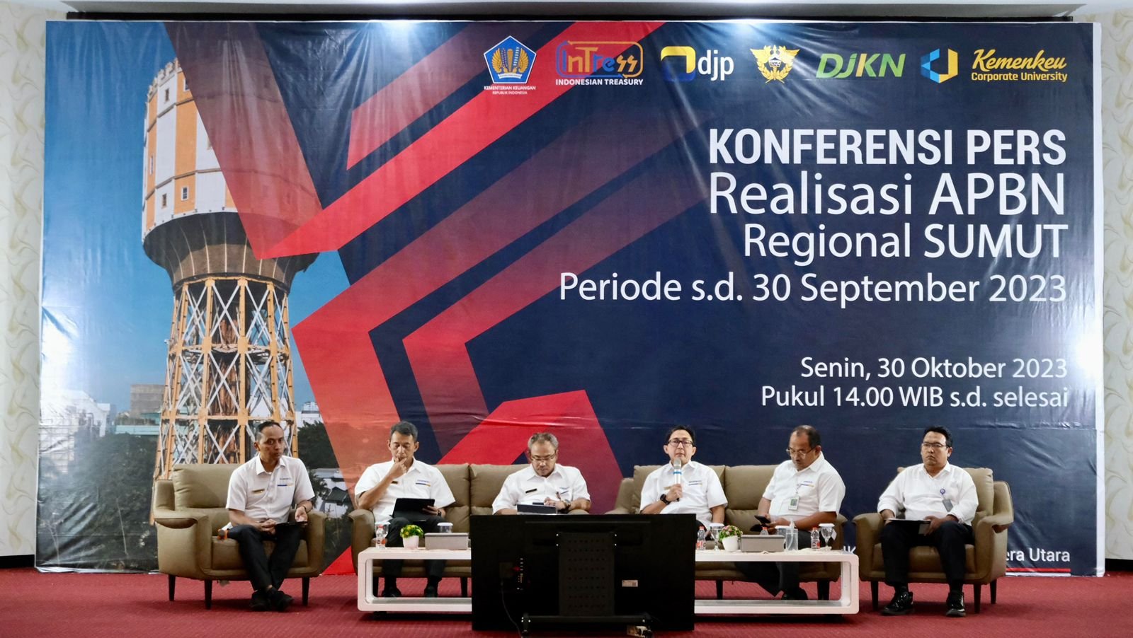 Kemenkeu Sumut Rilis Kinerja APBN September 2023