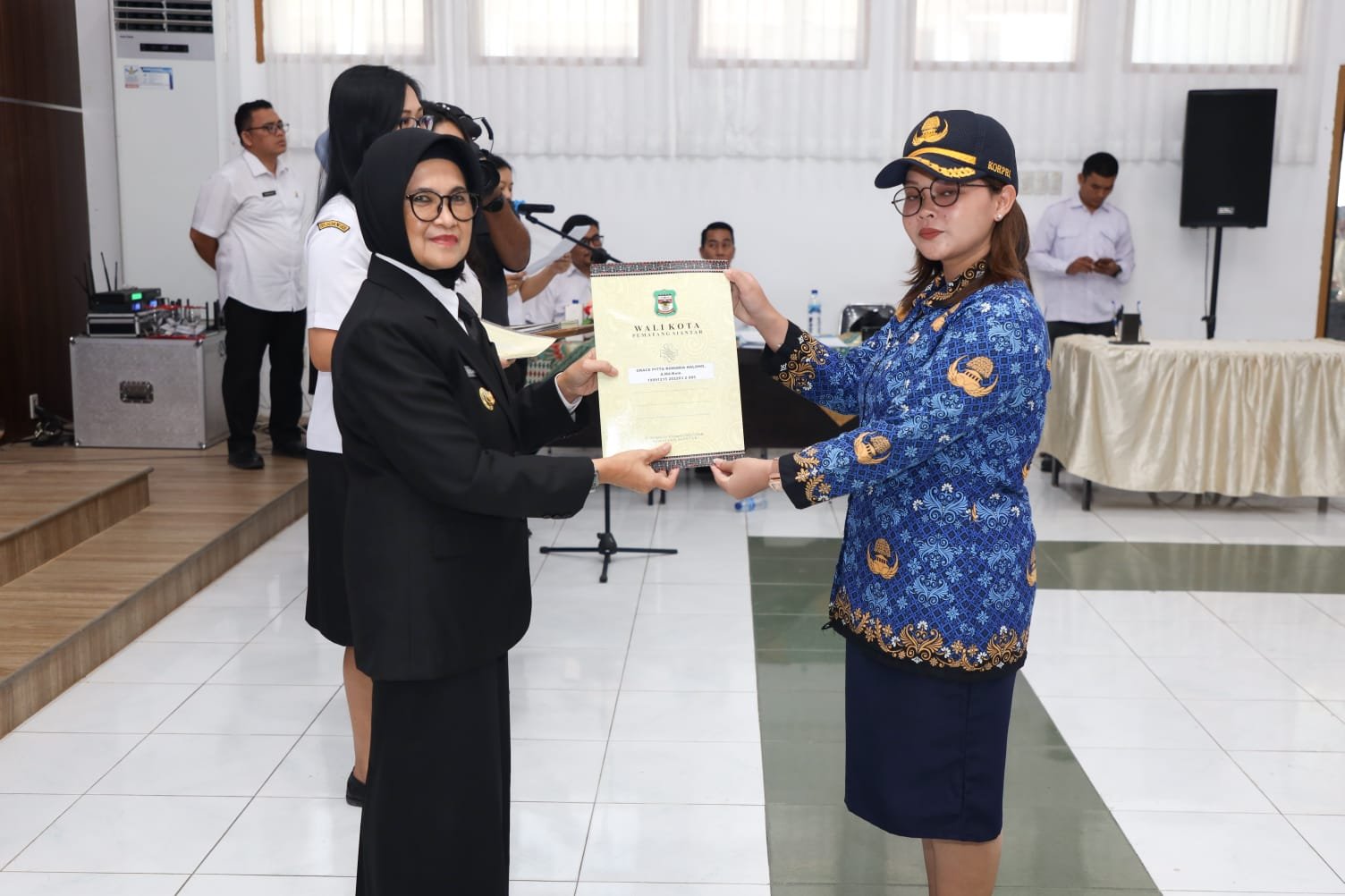 Wali Kota Pematang Siantar dr Susanti Dewayani SpA Lantik Pejabat Fungsional