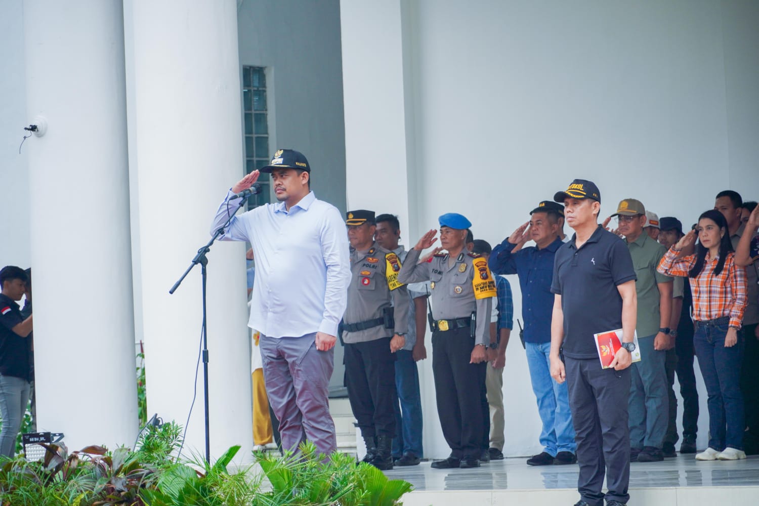 Pimpin Apel Penertiban APK, Bobby  Nasution Ajak Semua Jaga Kekondusifan Kota Medan