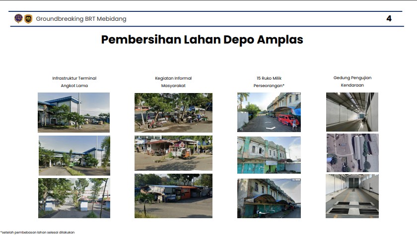 Bulan Depan, Groundbreaking Depo Pinang Baris/Amplas BRT Mebidang