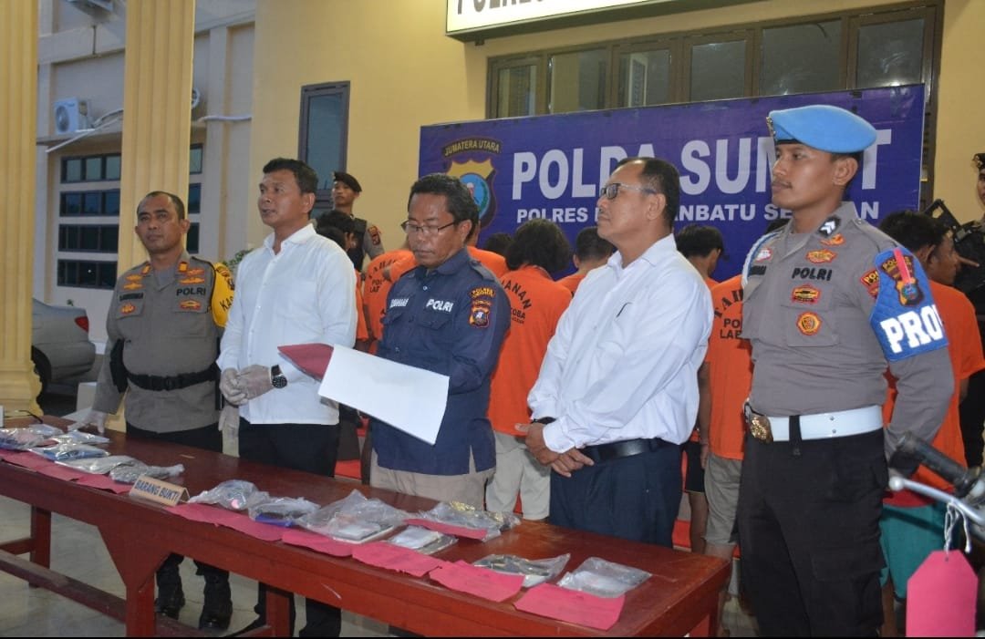 Polres Labusel Ungkap 11 Tersangka Jaringan Narkoba, Ini Penjelasannya