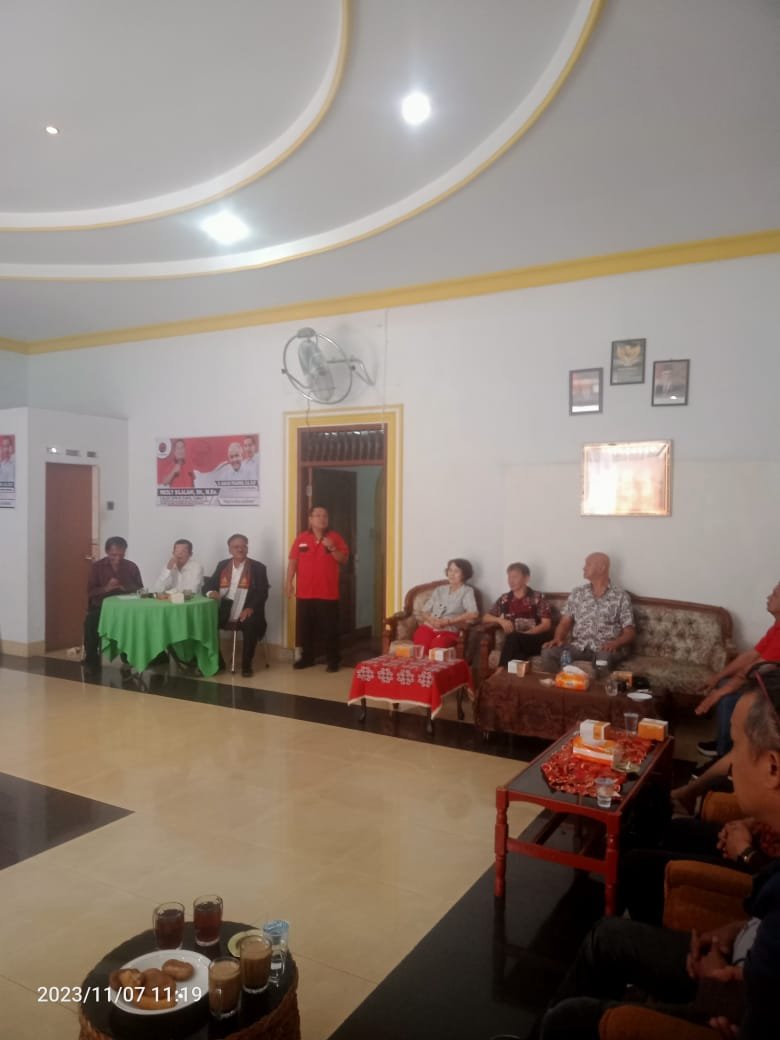 Center Pemenangan Wesly Silalahi Caleg DPR RI  NO 8 dari PDIP  di Pematang Siantar Diresmikan