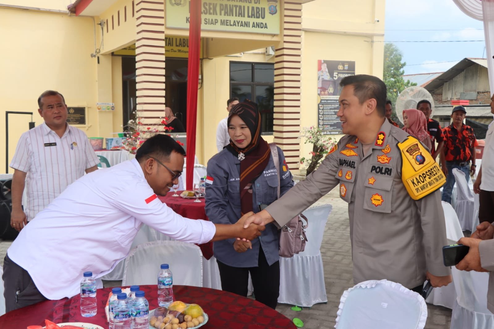 Jalin Silaturahmi Kepada Para Tokoh, Kapolresta Deli Serdang Gelar Cooling System Jelang Pemilu 2024