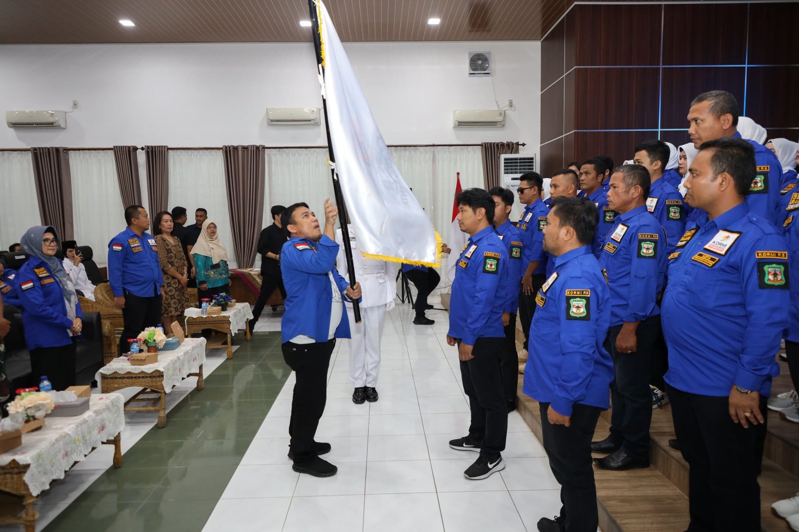 Wali Kota menghadiri acara Pelantikan Pengurus Komite Olahraga Masyarakat (KORMI) Kota Pematang Siantar