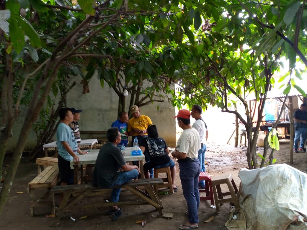 Polsek Patumbak Gercep Tindak Lanjuti Pemberitaan Medsos Maraknya Perjudian di Desa Marendal II