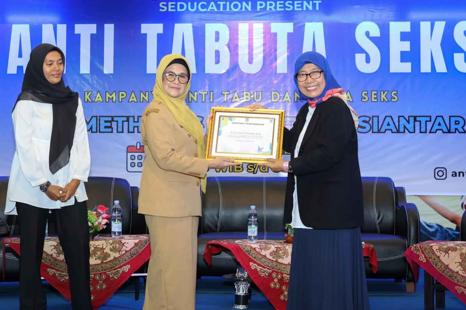 Wali Kota menghadiri kegiatan Kampanye Anti Tabu dan Buta (Tabuta) Seks