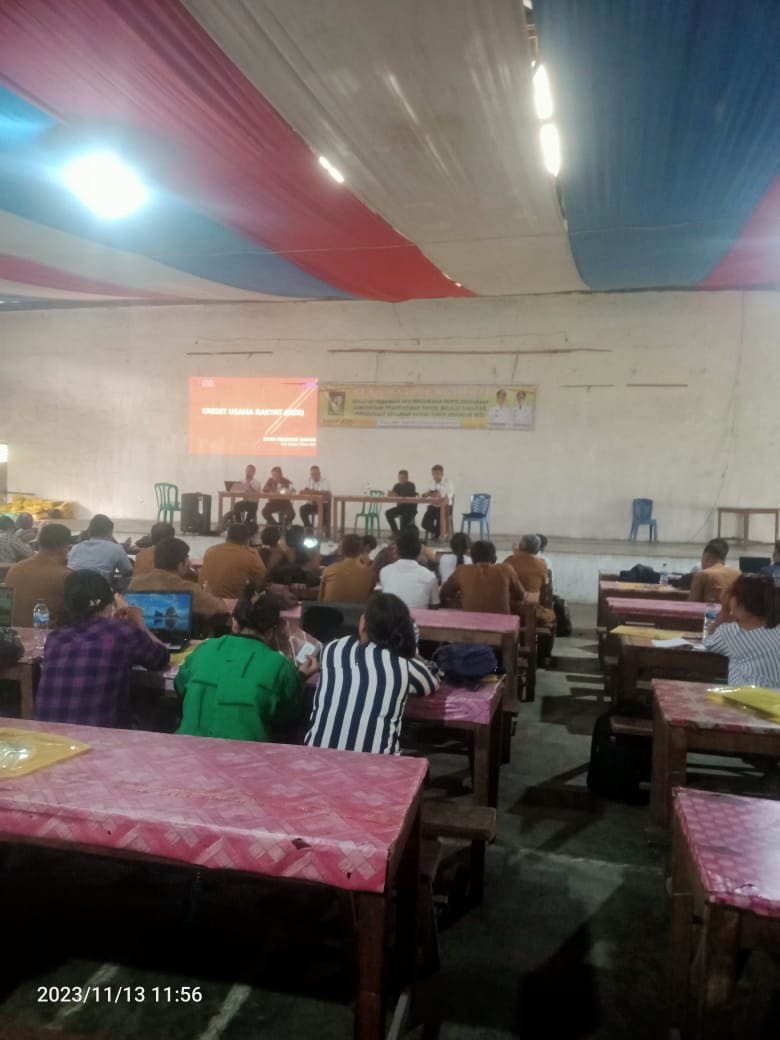 Pangulu di kumpul Bahas Pembinaan Pengawasan keuangan Malah lari dari Materi Pihak BRI yang Menawarkan Dana KUR