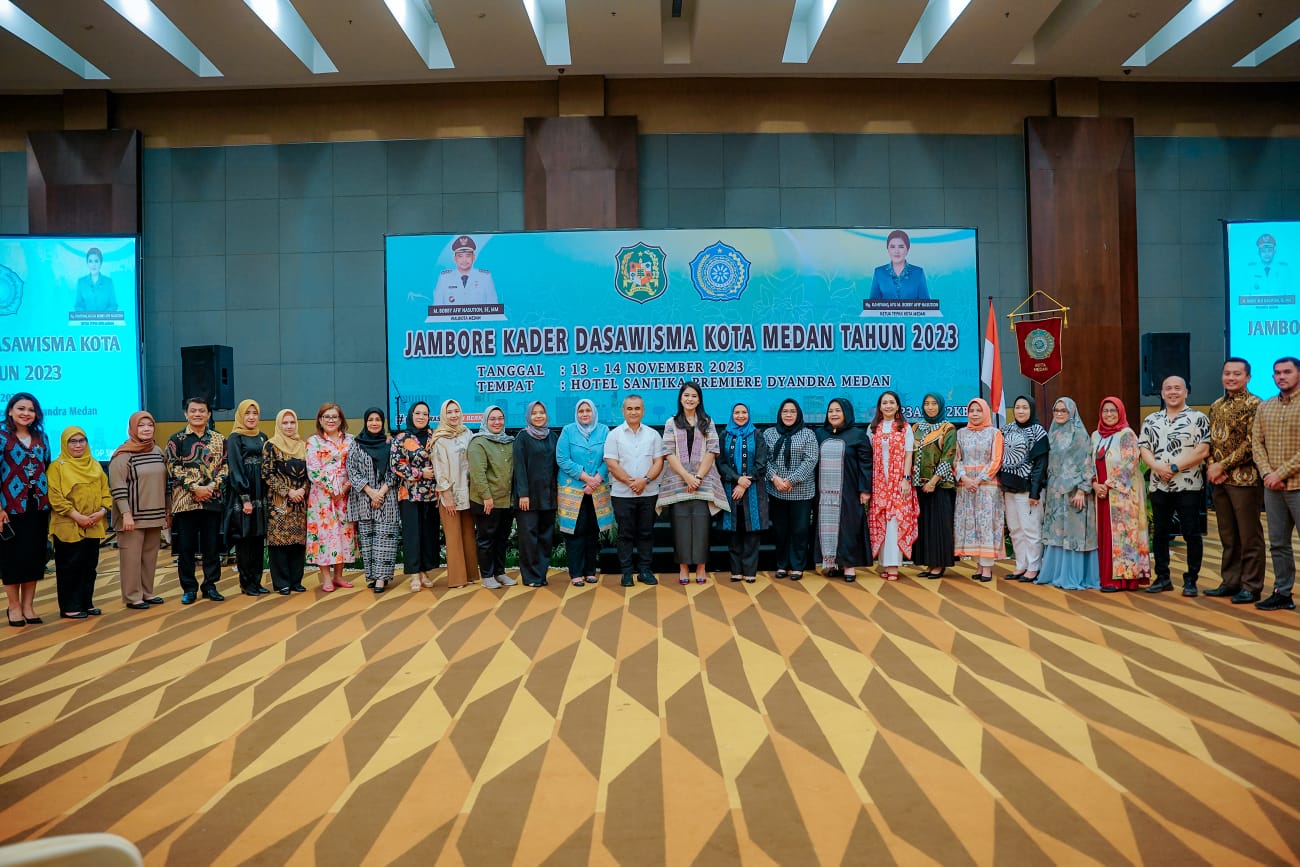 Jambore Kader Dasawisma Meriah, Bobby Nasution: Garda Terdepan Wujudkan Keluarga Sejahtera