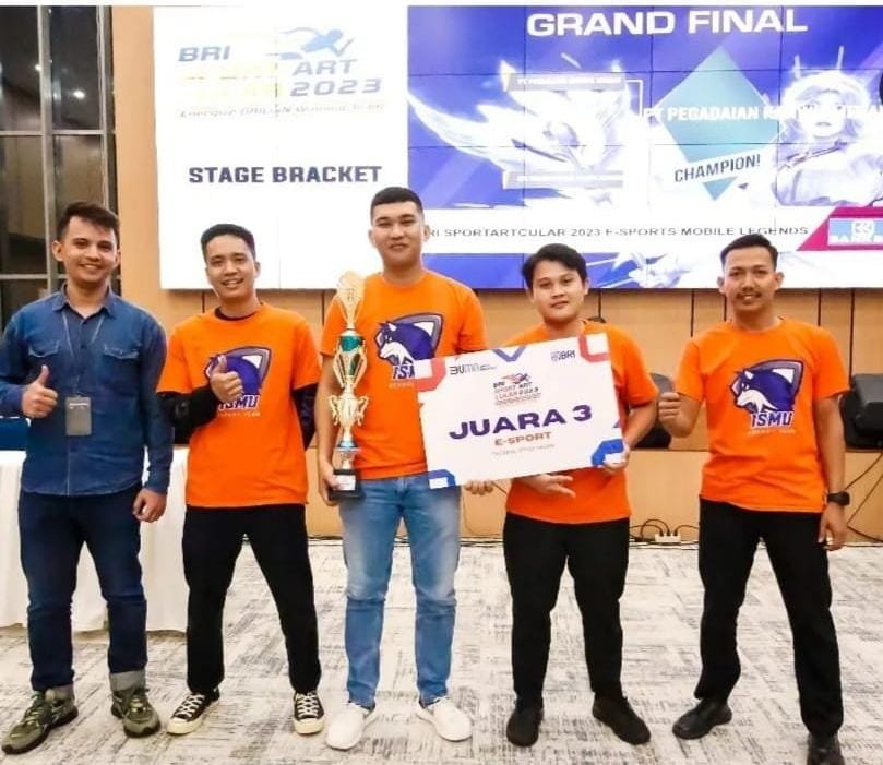 BRI BO Medan Iskandar Muda Raih Juara 3 Pertandingan Mobile Legend