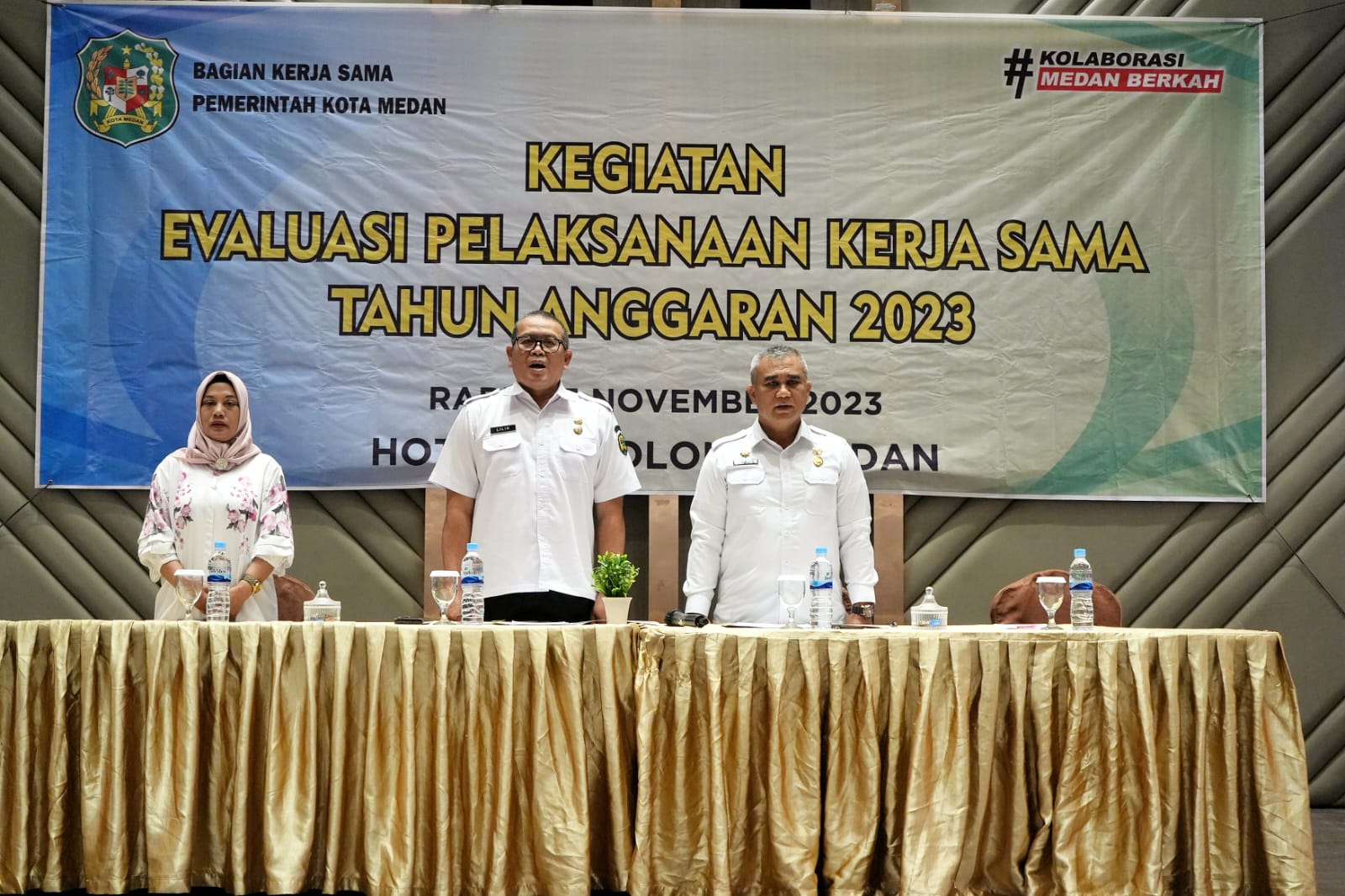 Pemko Medan Lakukan Evaluasi Pelaksanaan Kerjasama di Tahun 2023