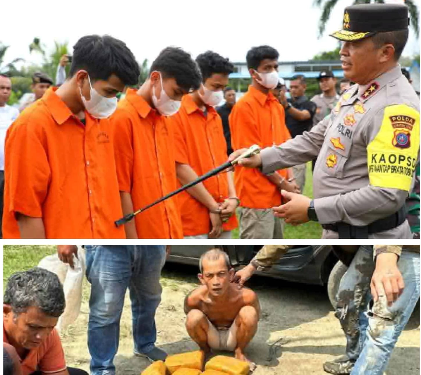 Kurun Waktu 2 Bulan Polda Sumut Ungkap 1.392 Kasus Narkotika dan 1.888 Tersangka Diamankan