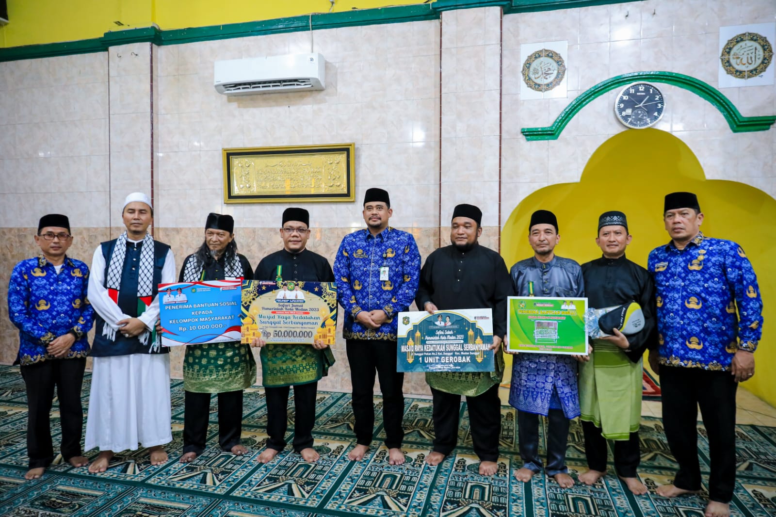 Berusia 400 Tahun, Bobby Nasution Usul Mesjid Raya Kedatukan Sunggal Serbanyaman Jadi Cagar Budaya