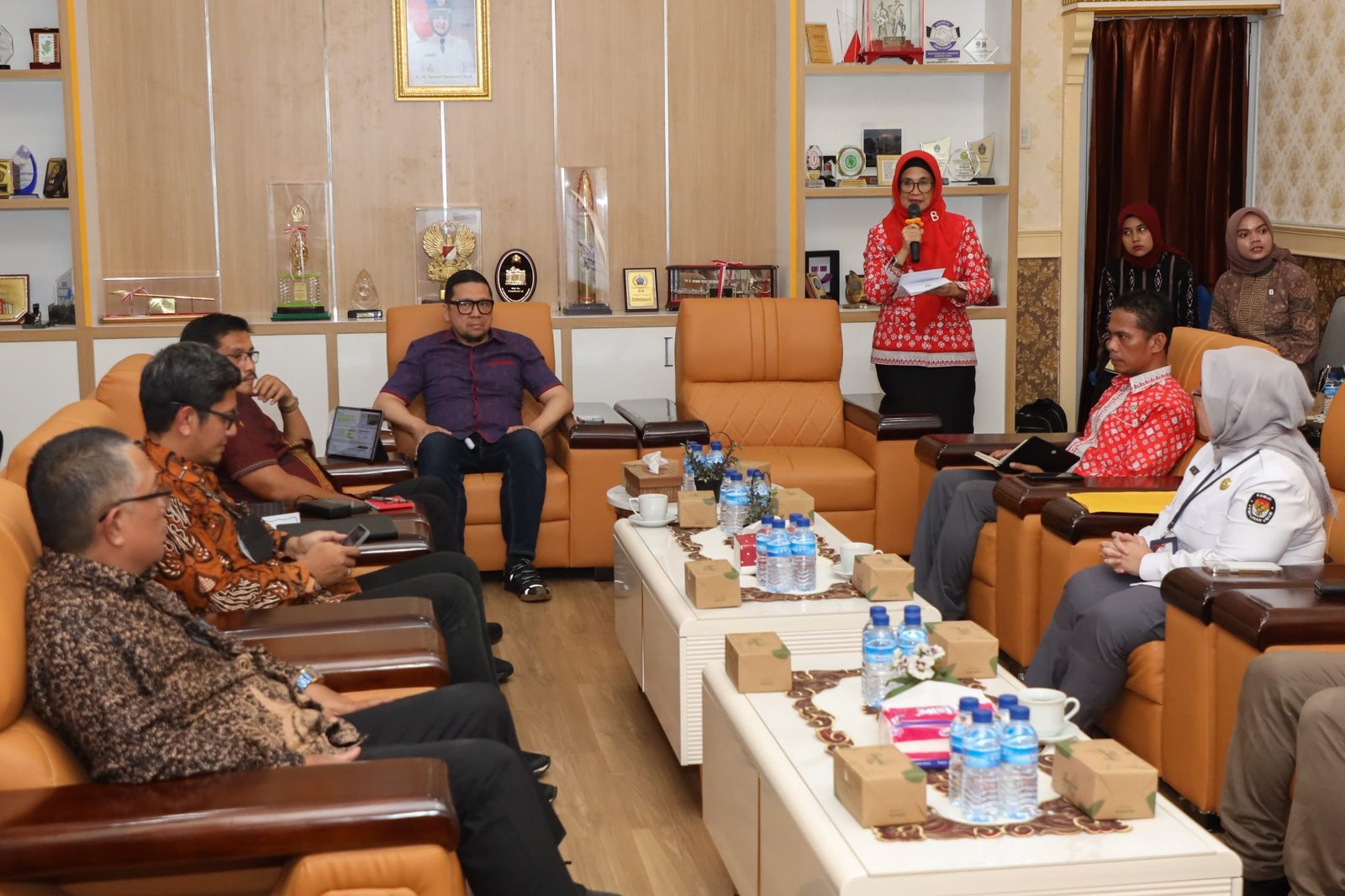 Wali Kota menerima Kunker Spesifik Komisi II DPR RI