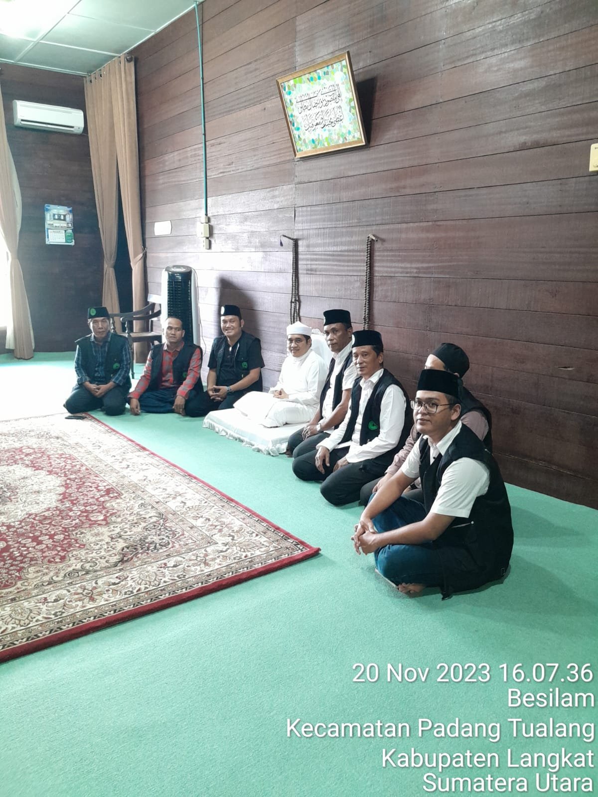 Sukseskan Pemilu Damai 2024, Bakopam Silaturrahmi Dengan Syekh Zikmal Fuad Mursyid