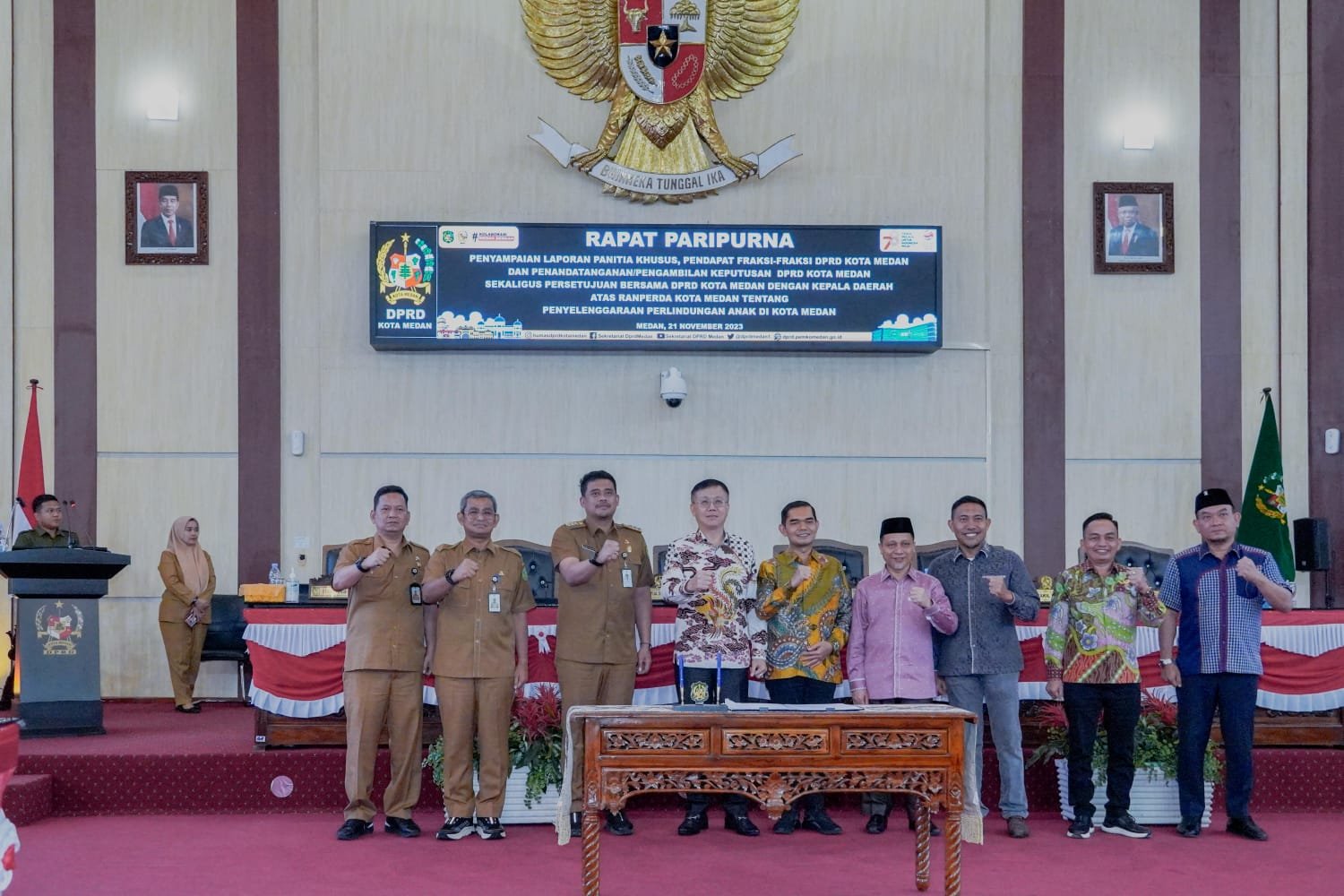 Ranperda tentang Perlindungan Anak Disetujui, Bobby Nasution Apresiasi DPRD Medan