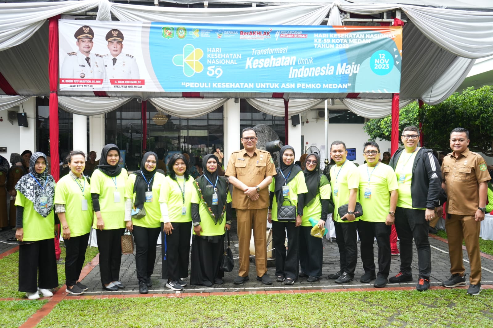 Peringati HKN ke-59, Dinkes Medan Menggelar Pemeriksaan Kesehatan ASN Pemko Medan