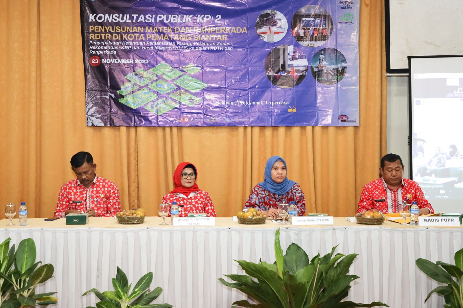 Wali Kota membuka Rapat Konsultansi Publik (KP) 2 Penyusunan Dokumen Rencana Detail Tata Ruang (RDTR)