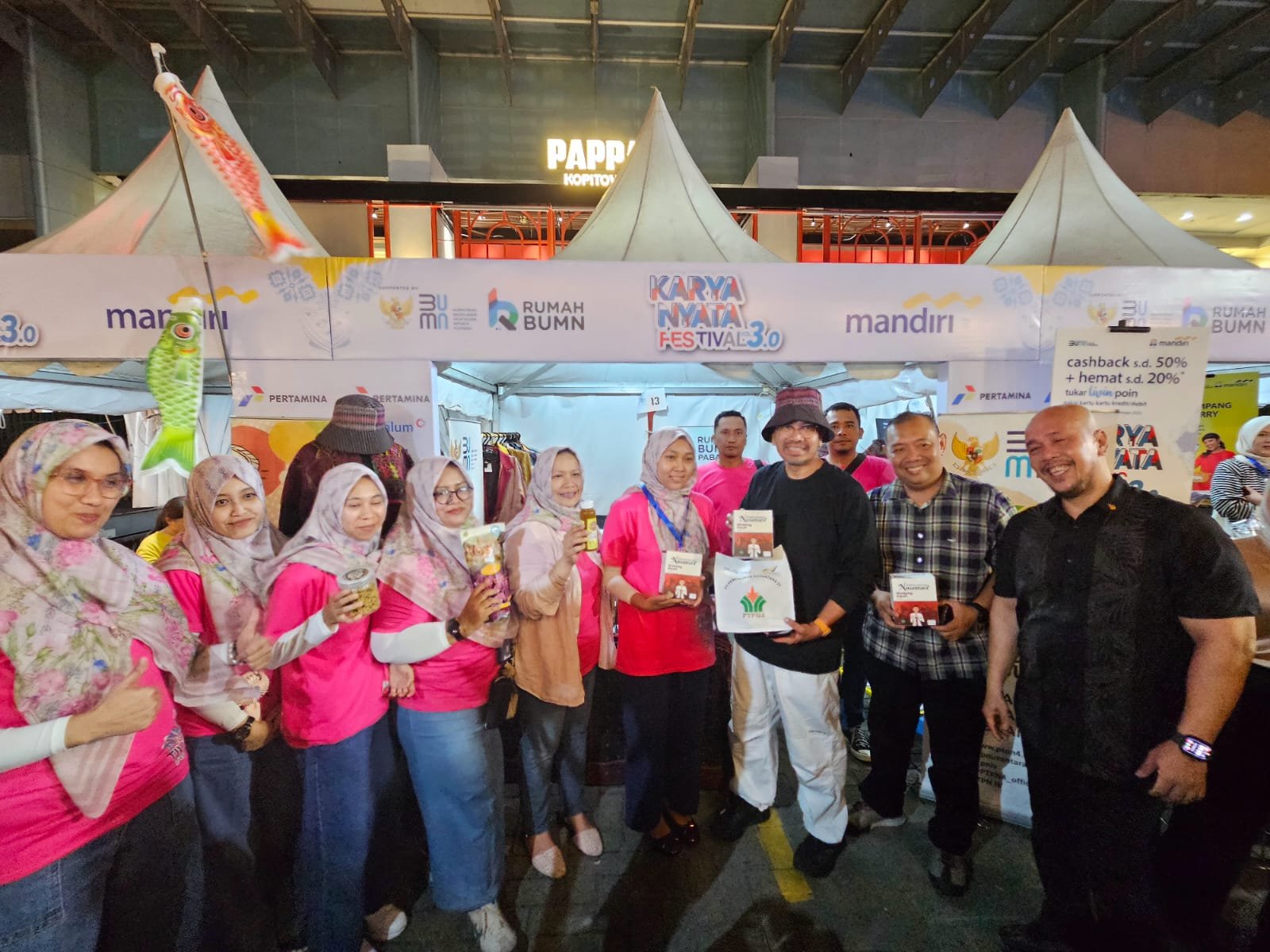 Karya Nyata Festival Vol 3 Digelar, Produk UMKM Binaan PTPN IV Tarik Minat Pengunjung