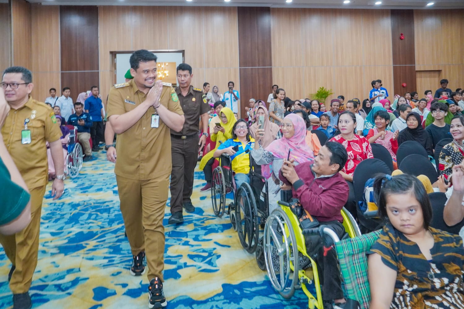 Ini Bentuk Kepedulian Bobby Nasution Terhadap Penyandang Disabilitas