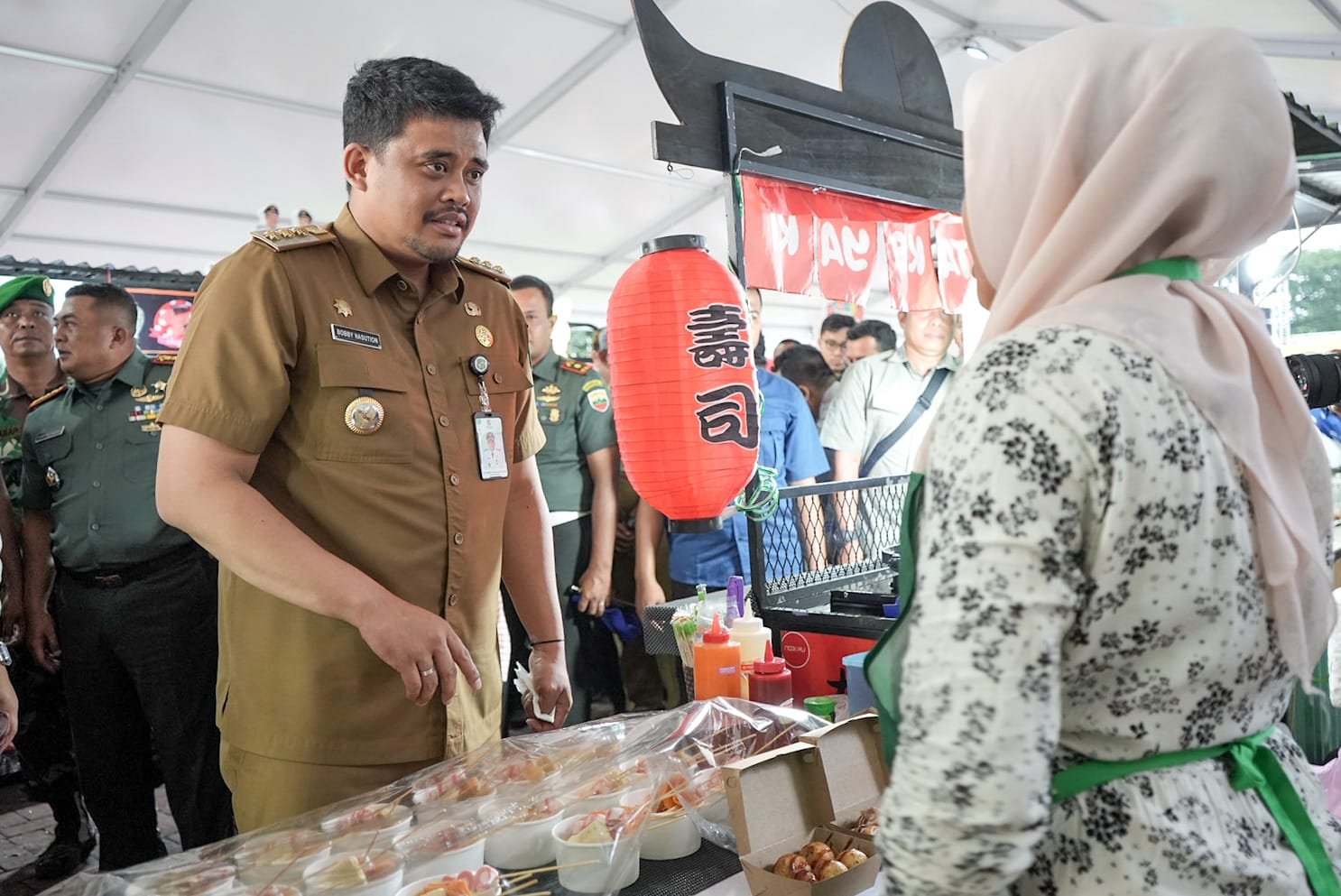 Buka Festival Kuliner 2023, Bobby Nasution Harapkan Kuliner Kuatkan Perekonomian Medan