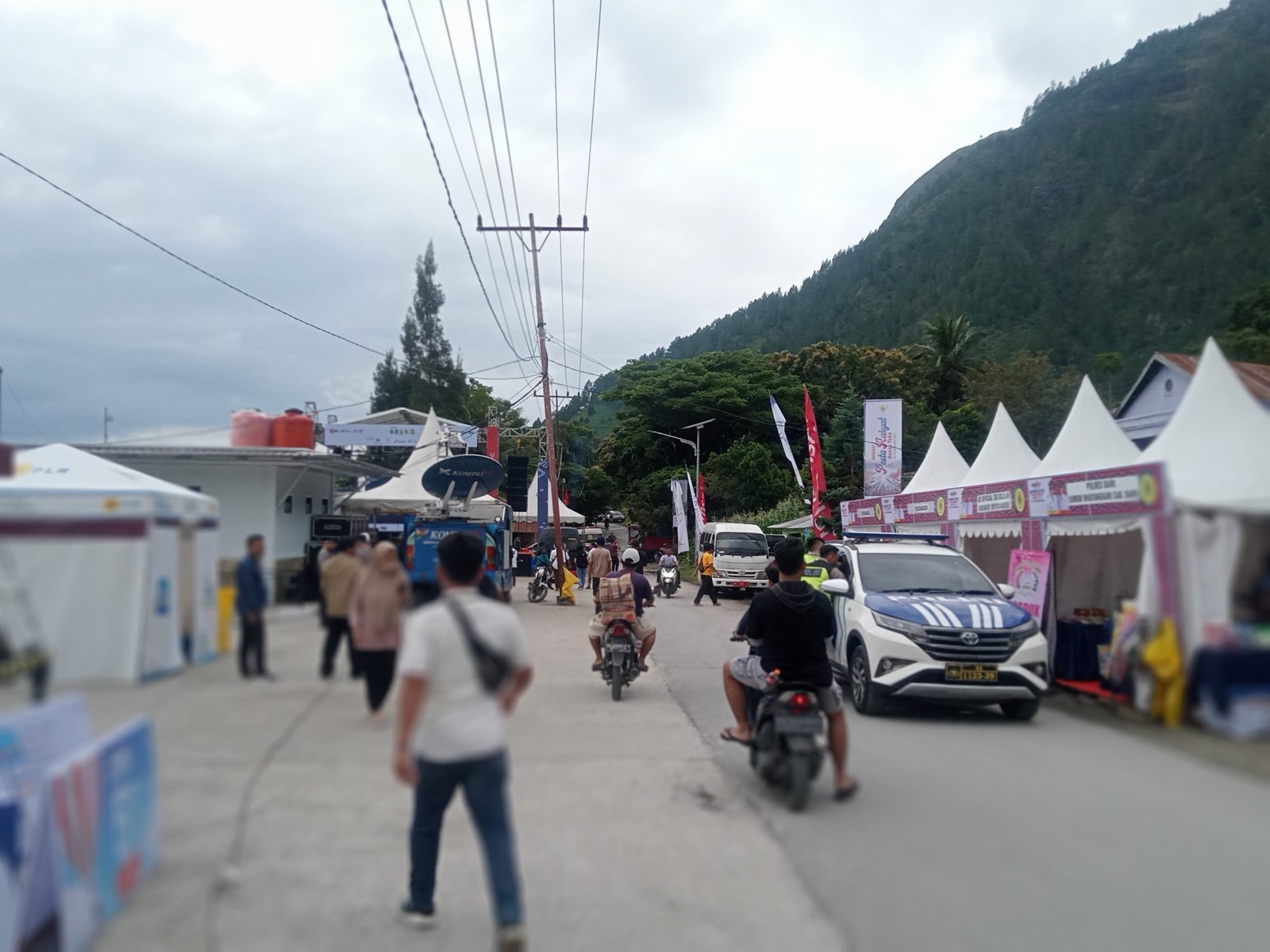 Puluhan Pelaku UMKM Sambut Gembira Event Aquabike Jetski World Championship 2023 di Samosir