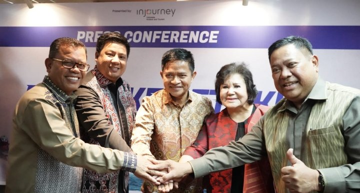 Bupati Toba Hadiri PressCon Aquabike World Championship 2023