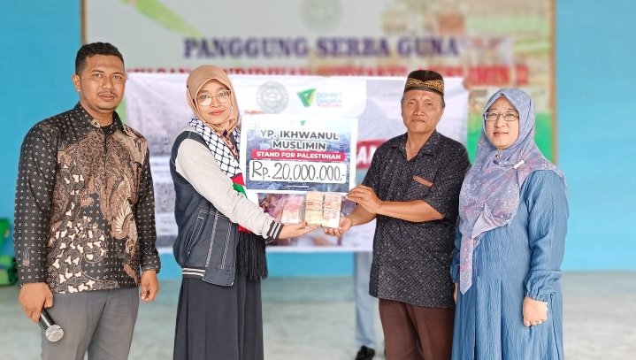 YP Ikhwanul Muslimin Salurkan Donasi Rp20 Juta Melalui DD Waspada