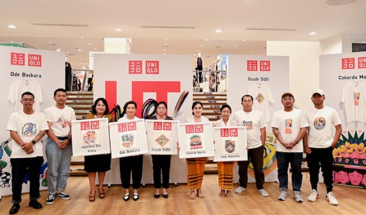 UNIQLO Luncurkan UTme! Pertama di Bali, Hadirkan 25 Desain Spesial dari 5 Seniman Lokal Terpilih Kolaborasi Bersama Disperindag dan Dekranasda Kota Denpasar