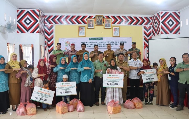 Pemkab Tapsel Gandeng PT. Toba Pulp Lestari Cegah Stunting
