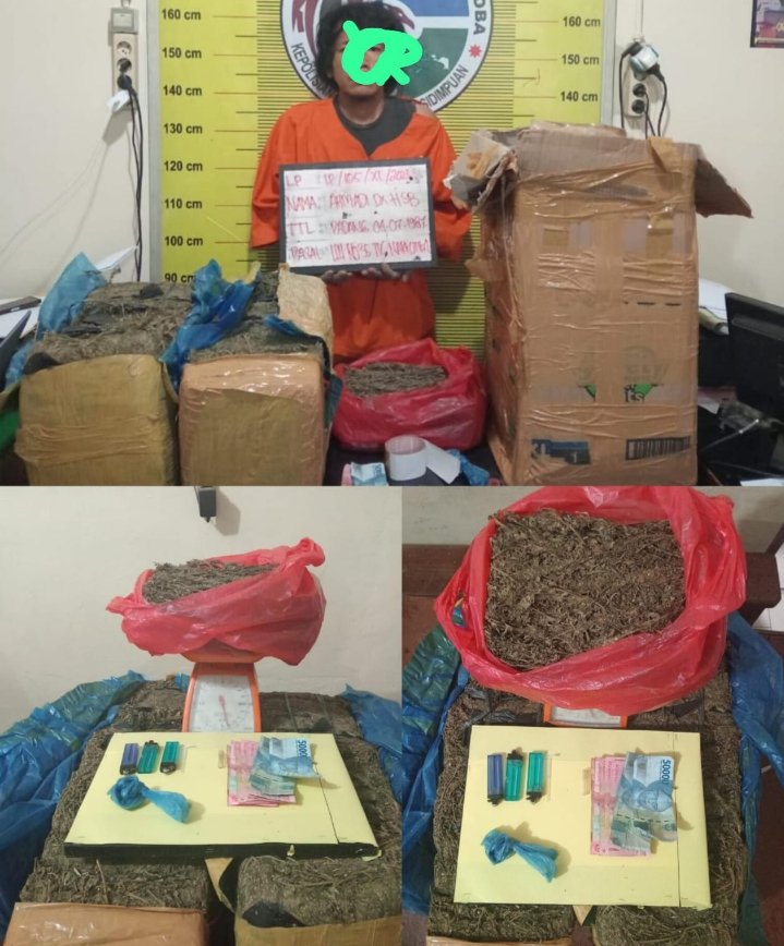 Ganja 2 Ball Besar dari Stasiun ALS Berhasil Diamankan Polres Padangsidimpuan, Ini Keterangan AKBP Dudung Setyawan