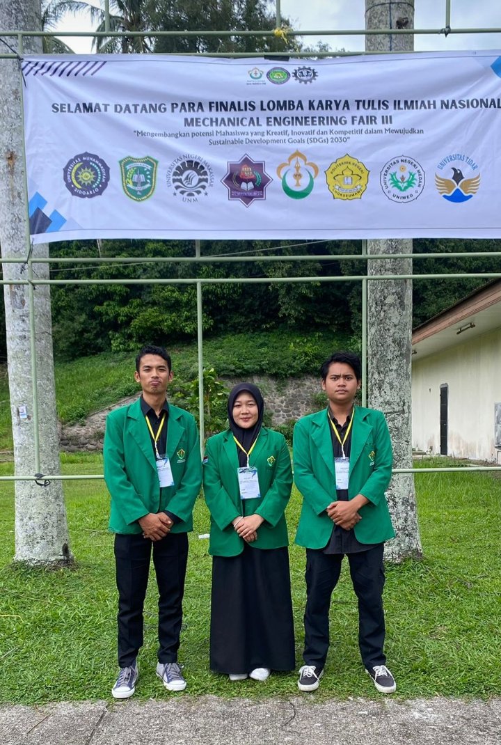 Tim Himatesin Unimal Juara 1 Dalam Lomba Karya Tulis Ilmiah Tingkat Nasional 2023