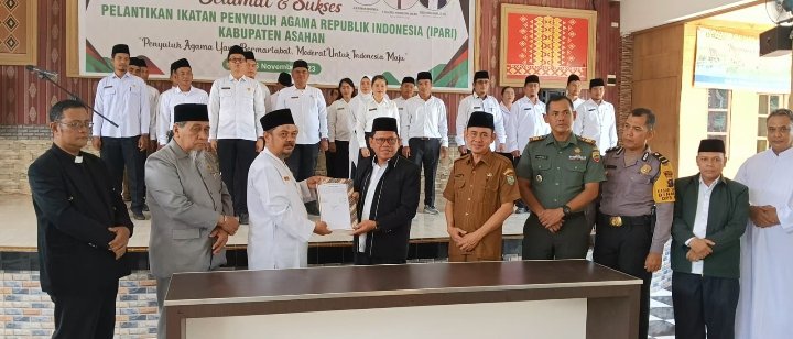 Kabag Kesra Wakili Bupati Asahan Hadiri Pelantikan IPARI