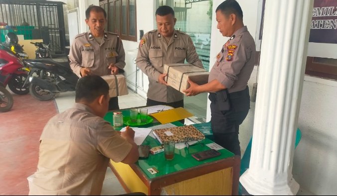 Polres Asahan Laksanakan Pendistribusian MTP