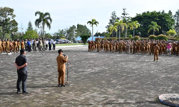 Bupati Toba Minta ASN Berdisiplin dan Terapkan ASN Naraja dalam Event Aquabike World Championship