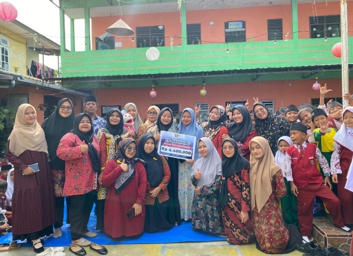 Lewat DD Waspada, SD Swasta Kasih Ibu Salurkan Donasi Untuk Palestina