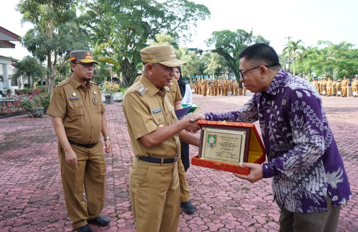 Bupati Asahan Pimpin Apel Gabungan Bulan November 2023