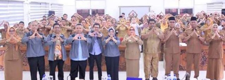 Wabup Buka Sosialisasi Aplikasi Srikandi di Lingkungan Pemkab Labuhanbatu