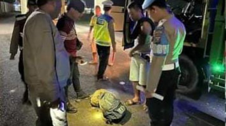 Antisipasi Sajam dan Peredaran Narkoba Polres Palas Gelar Razia Perbatasan